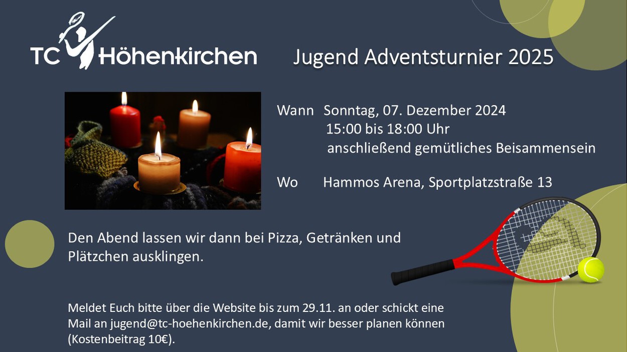 Jugend Adventsturnier 2025